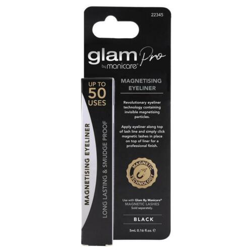 Glam By Manicare Magnetising Eyeliner Black 5ml - OhYouLuckyDuck.com.au