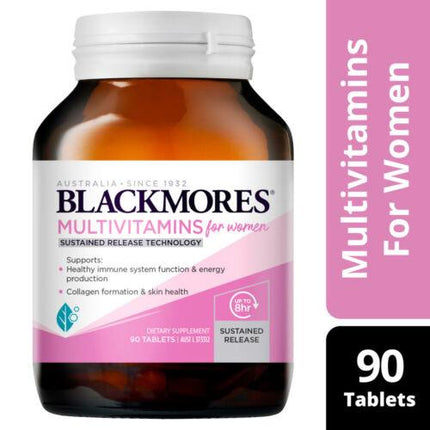 Blackmores Multivitamin for Women Tablets 90 - OhYouLuckyDuck.com.au