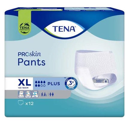 Tena Pants Plus Extra Large 12 Pack - OhYouLuckyDuck.com.au