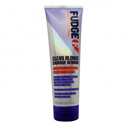 Fudge Clean Blonde Damage Rewind Violet Toning Conditioner 250ML - OhYouLuckyDuck.com.au