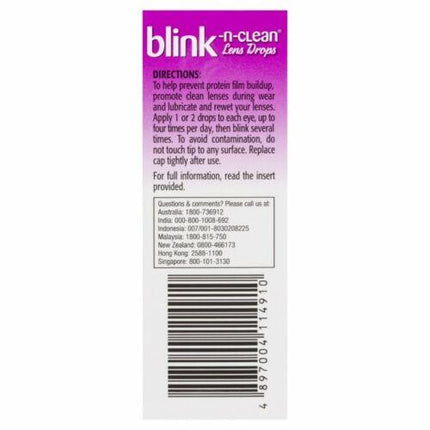 Blink-N-Clean Lens Drops 15ml - OhYouLuckyDuck.com.au