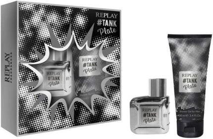 Replay Tank Plate EDT 30ml Gift Set - OhYouLuckyDuck.com.au