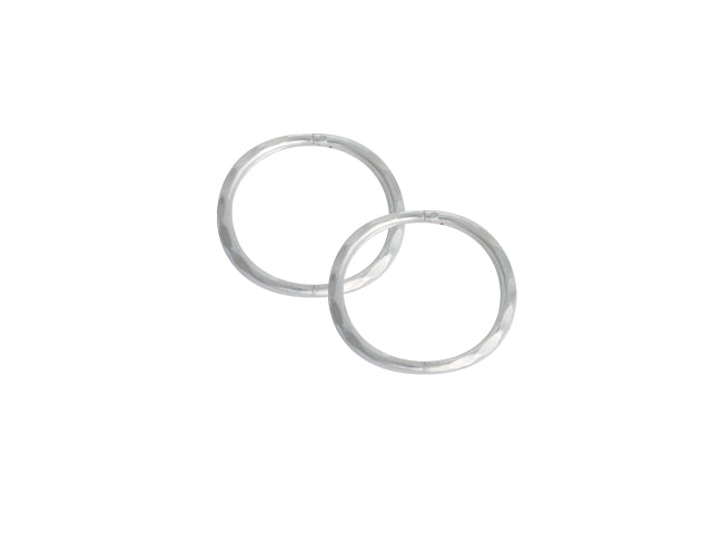 Studex Sleeper Facet Medium 14mm Stg. Silver 845