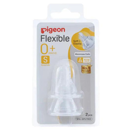 Pigeon Flexible Teat Peristaltic Y 2Pk - OhYouLuckyDuck.com.au