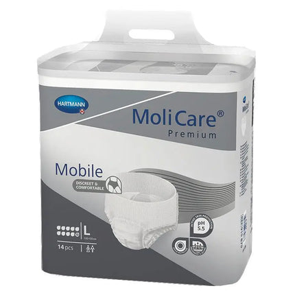 Molicare Premium Mobile 10 Drops Large 14 Pack