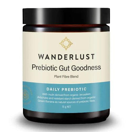 Wanderlust Vegan Prebiotic Powder 75G - OhYouLuckyDuck.com.au