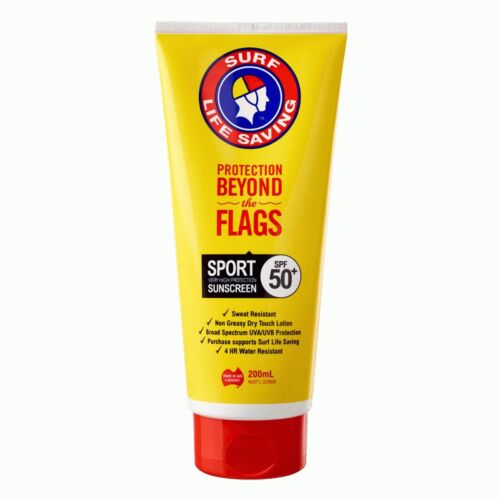 Surf Life Saving Sport Tube SPF50 200ml - OhYouLuckyDuck.com.au