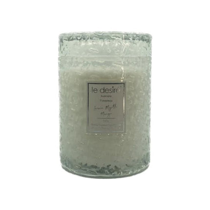 Le Desire Lemon Myrtle Mango Timeless Scented Soy Candle 340G