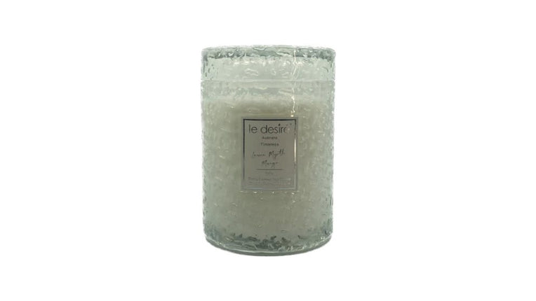 Le Desire Lemon Myrtle Mango Timeless Scented Soy Candle 340G