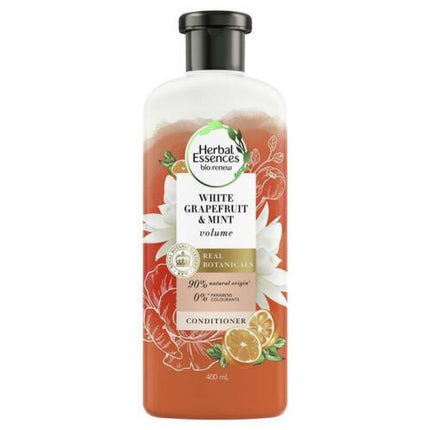 Herbal Essences Bio:Renew Volumising Conditioner 400ml – White Grapefruit & Mint - OhYouLuckyDuck.com.au