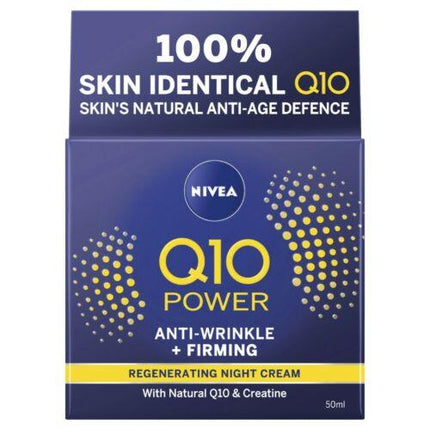 Nivea Q10 Power Night Cream 50ML - OhYouLuckyDuck.com.au