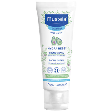 Mustela Hydra Bebe Face Moisturiser 40ML - OhYouLuckyDuck.com.au