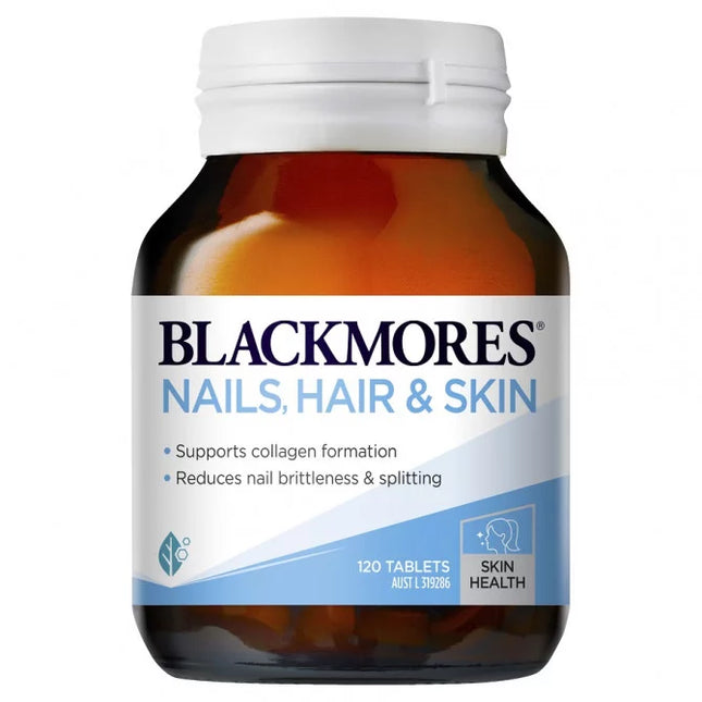 Blackmores Nails Hair And Skin 120 Tablets - OhYouLuckyDuck.com.au
