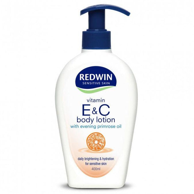 Redwin Vitamin E&C Body Lotion with Evening Primrose Oil 400mL - OhYouLuckyDuck.com.au
