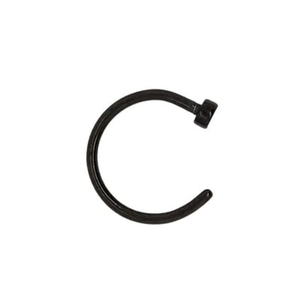 Pygmy Gold Plated Body Hoop With Disc 20g 6mm