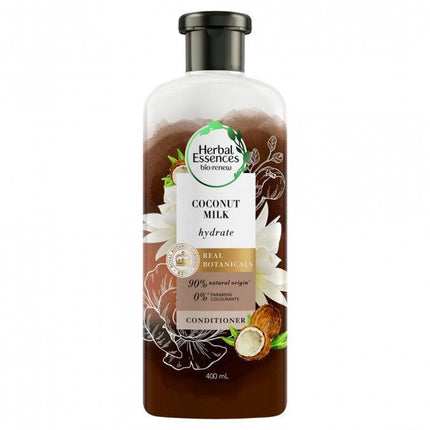 Herbal Essences Hydrate Coconut Milk Conditioner 400ml - OhYouLuckyDuck.com.au