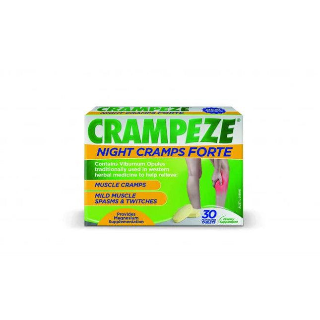 Crampeze Night Cramps Forte 30 Tablets - OhYouLuckyDuck.com.au