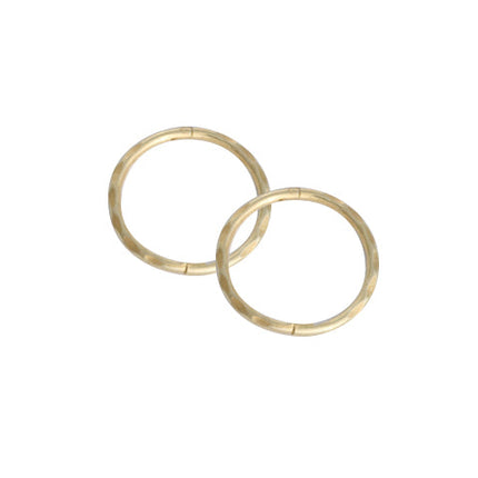 Adnohr Sleeper Facet Medium 14Mm 22Ct Gold Pl 865