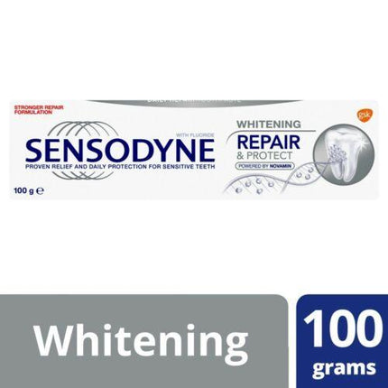 Sensodyne Toothpaste Repair & Protect Whitening 100g - OhYouLuckyDuck.com.au