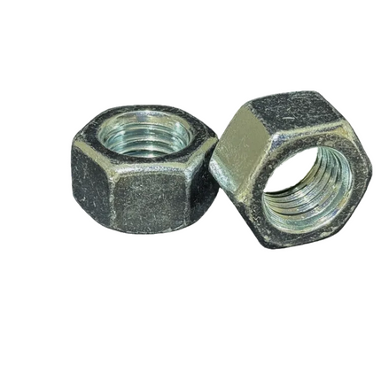 Generic Nut Hex Iso Zinc M12 3Pack