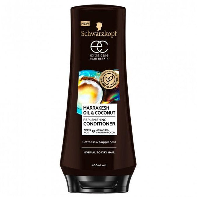 Schwarzkopf Extra Care Marrakesh Oil & Coconut Milk Conditioner 400ml - OhYouLuckyDuck.com.au