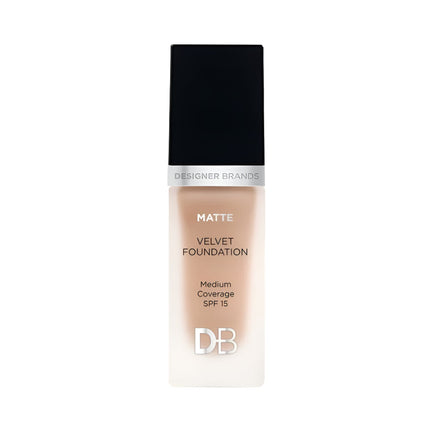 Designer Brands Cosmetics Matte Velvet Foundation Lightweight Warm Honey 30ML