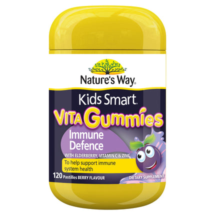 Nature's Way Kids Smart Vita Gummies Immune Defence 120
