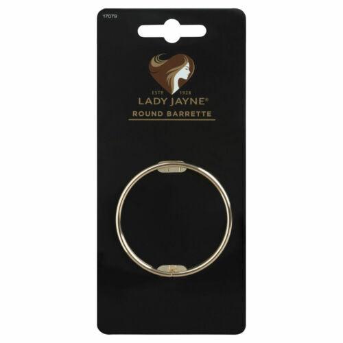 Lady Jayne Round Barrette 1 Pack - OhYouLuckyDuck.com.au