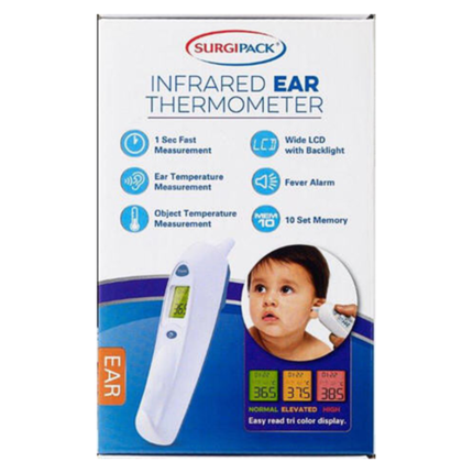 SurgiPack Infrared Ear Thermometer 6183 - OhYouLuckyDuck.com.au
