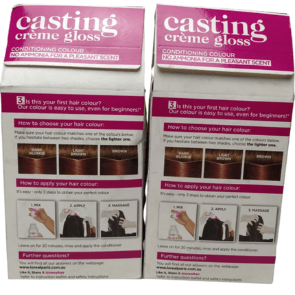 Loreal Cast Crème 550 Mahogany - OhYouLuckyDuck.com.au