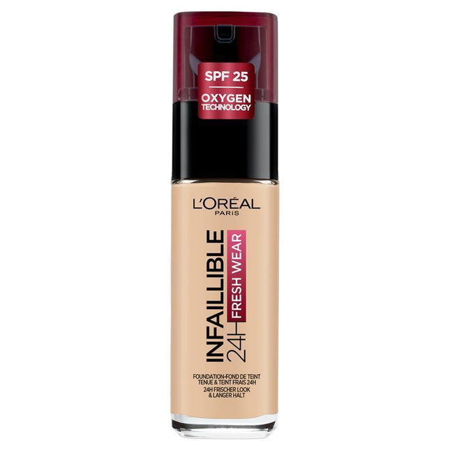 L'Oreal Infallible Freshwear 24H Foundation 180 Rose Sand - OhYouLuckyDuck.com.au
