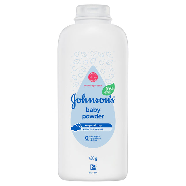 Johnson's Baby Powder 400G Cornstarch