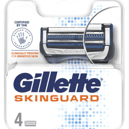 Gillette SkinGuard Razor Cartridges 4 Pack - OhYouLuckyDuck.com.au
