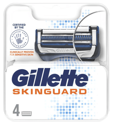 Gillette SkinGuard Razor Cartridges 4 Pack - OhYouLuckyDuck.com.au