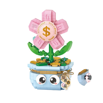 LOZ Micro Blocks Flower Pot Building Set 8839 8842