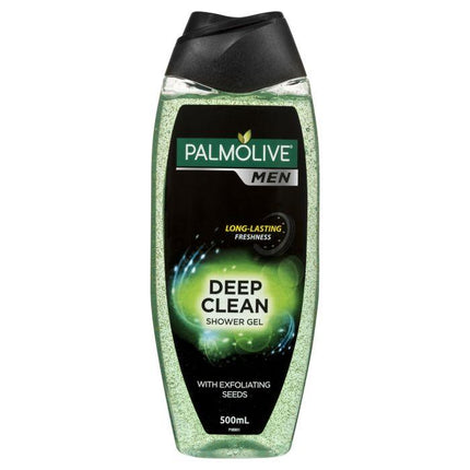 Palmolive Men Deep Clean Shower Gel 500mL - OhYouLuckyDuck.com.au