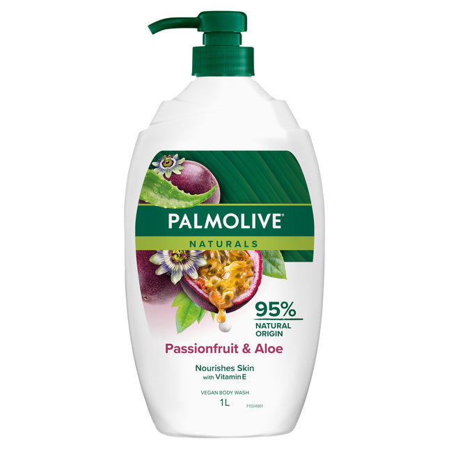 Palmolive Naturals Passionfruit and Plumeria Body Wash 1L