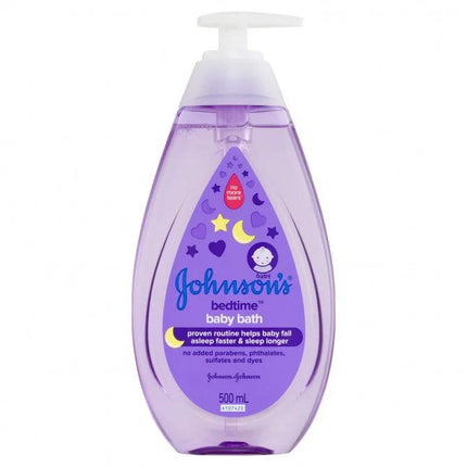 Johnsons Baby Bedtime Bath 500ml - OhYouLuckyDuck.com.au