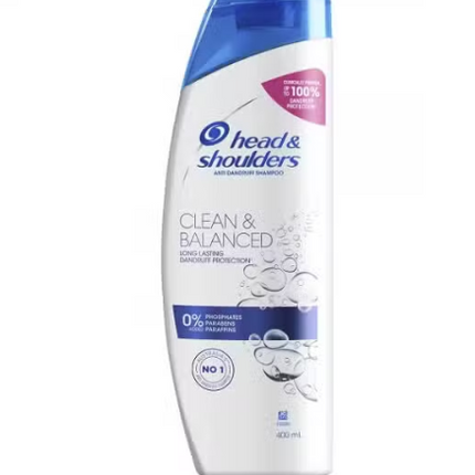 Head & Shoulders Clean & Balanced Anti Dandruff Shampoo 400ml - OhYouLuckyDuck.com.au