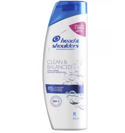 Head & Shoulders Clean & Balanced Anti Dandruff Shampoo 400ml - OhYouLuckyDuck.com.au