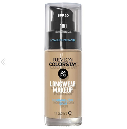 Revlon Colorstay Makeup Foundation For Normal/Dry Skin Sand Beige - OhYouLuckyDuck.com.au