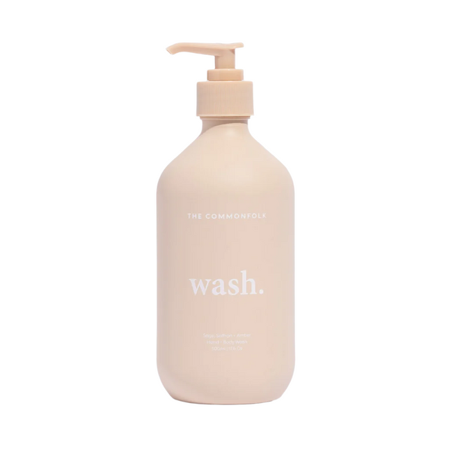Commonfolk Keep it Simple Hand & Body Wash Nude Sage, Saffron & Amber