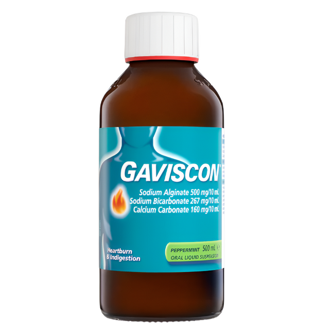 Gaviscon Oral Liquid Suspension Peppermint  500ML