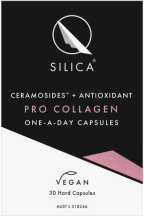 Q Silica Pro Collagen Capsules 30 - OhYouLuckyDuck.com.au