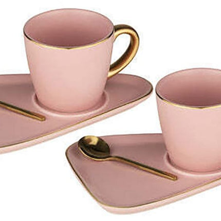 Tempa 6-Piece Asteria Espresso Set - Pink