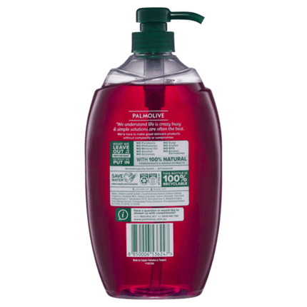 Palmolive Naturals Pomegranate & Mango Shower Gel 1L - OhYouLuckyDuck.com.au