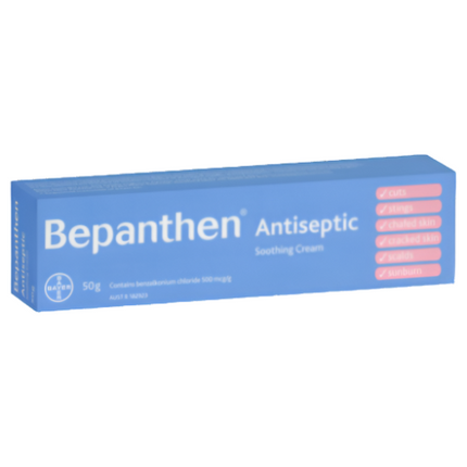 Bepanthen Antiseptic Cream 50g - OhYouLuckyDuck.com.au
