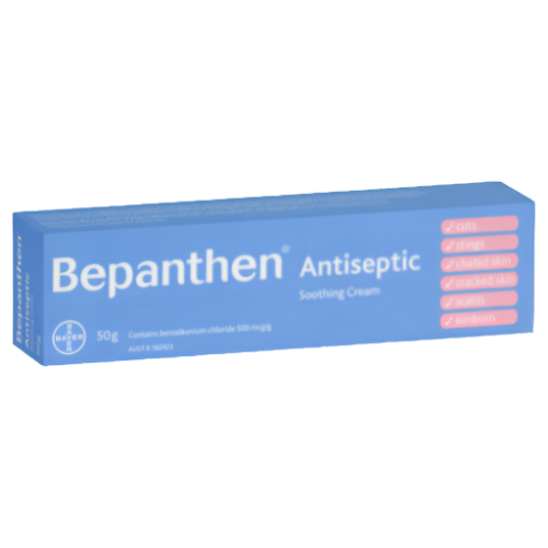 Bepanthen Antiseptic Cream 50g - OhYouLuckyDuck.com.au