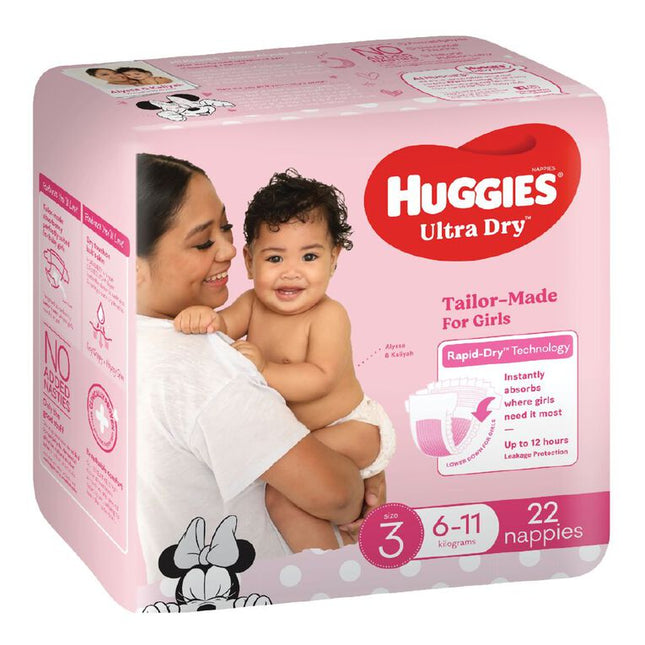 Huggies Convenience Crawler Girl 22 - OhYouLuckyDuck.com.au