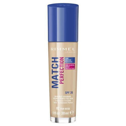 Rimmel Match Perfection Foundation 082 Fair Beige - OhYouLuckyDuck.com.au